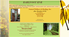 Desktop Screenshot of barefootrnr.com